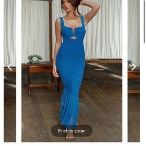Blue Maxi Dress